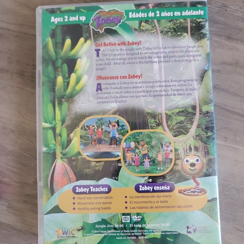 Set Of 2 Dvds : 2 Fun Adventures With Zobey And Jungle Jive (Zobey) - Picture 6 of 6